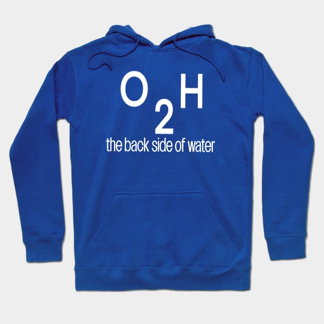 Back side of water Hoodie by Hundred Acre Woods Designs